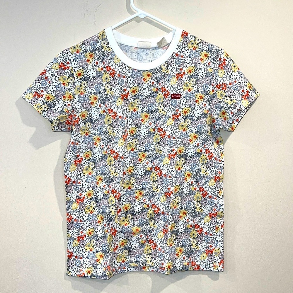 🔥Levi's Kids Floral Print T-Shirt - Multicolor🔥
